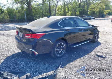 2018 Acura Tlx Tech Pkg z USA, uszkodzony, nr VIN 19UUB2F59JA004720